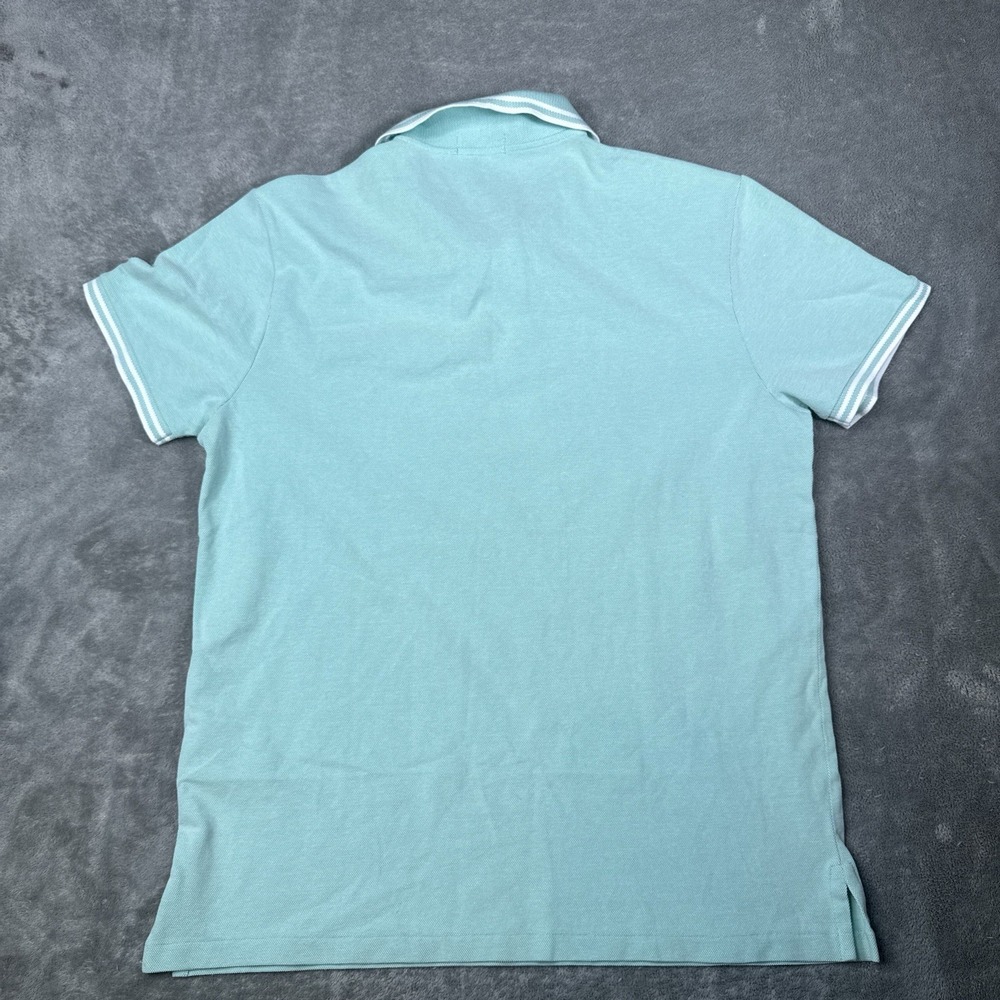 Polo Ralph Lauren Mens Mint Green Custom Slim Fit Short Sleeve Polo Shirt XL - Picture 4 of 7
